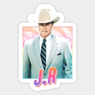 J.R - Dallas Sticker